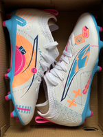 Бутсы Puma Ultra 5 Match Volume Up FG/AG Junior - белый