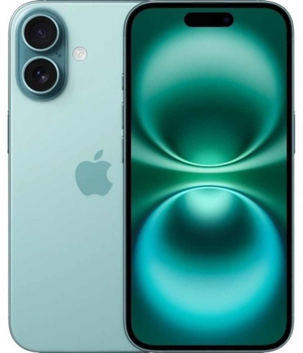 Смартфон Apple iPhone 16 256Gb зеленый