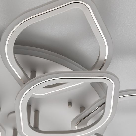 CL236A190E Ромби Белый Смарт RGB Люстра