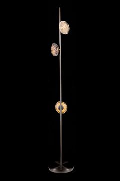 Торшер LED 9.45W 3000К LE3020/3F прозрачный/золото/гранатовый Magic Leon