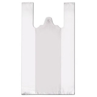 Майка 37+18*70см 20 мкм 1/100шт ПНД  Белая