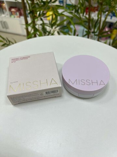 Тональный кушон для лица MISHA Magic Cushion Cover Lasting №21, 15 гр