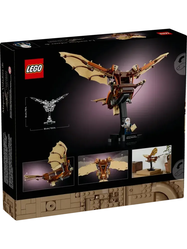 Конструктор LEGO 10363 Летательный аппарат Леонардо да Винчи