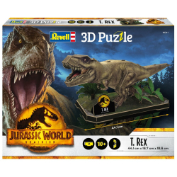Revell - Пазл 3D Мир Юрского периода Ти-Рекс 45 элементов. 00241 / артикул   00241  / GTIN 4009803002415