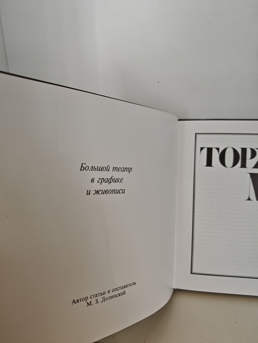 Торжество муз. Большой театр в графике и живописи