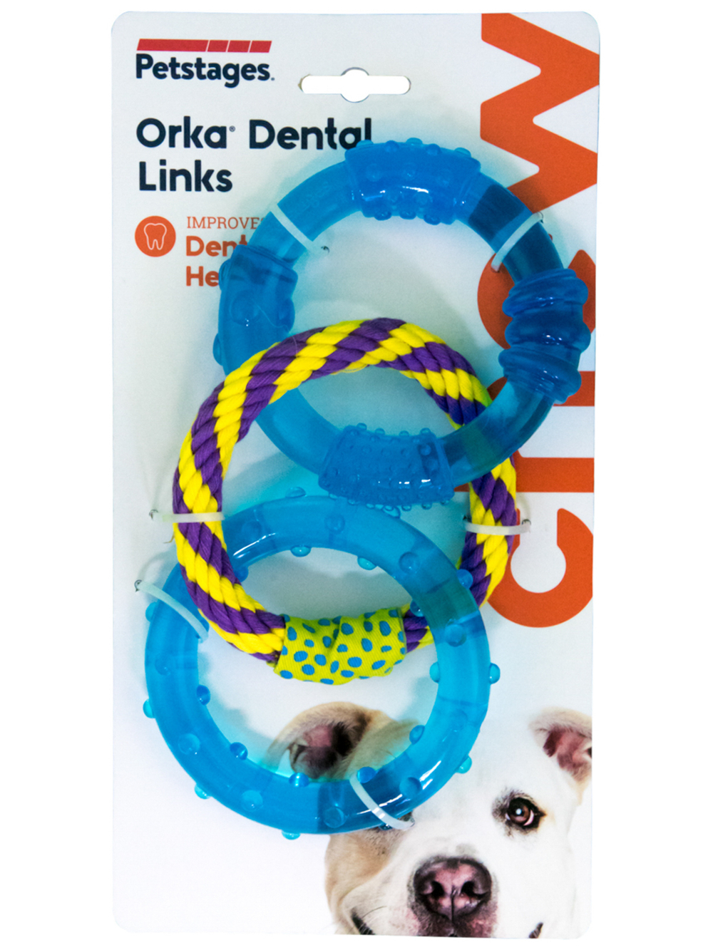 Petstages игрушка для собак "ОРКА 3 кольца" 23 см