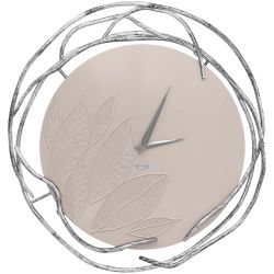 Часы настенные Арт Колор Серый агат Сильвер