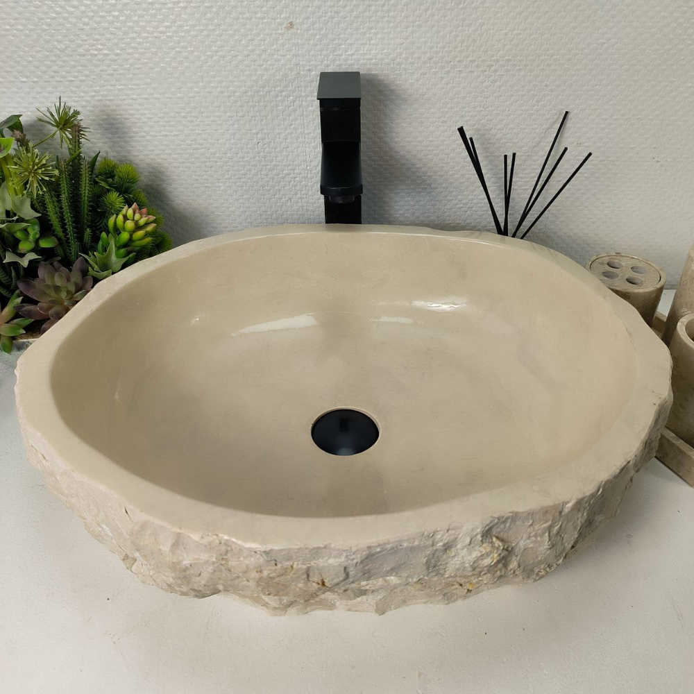Раковина из мрамора Erozy Cream EM-64951 54*45*15 0874