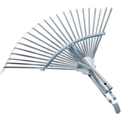 Грабли веерные пластинчатые оцинкованные 22 зуба 440*420мм