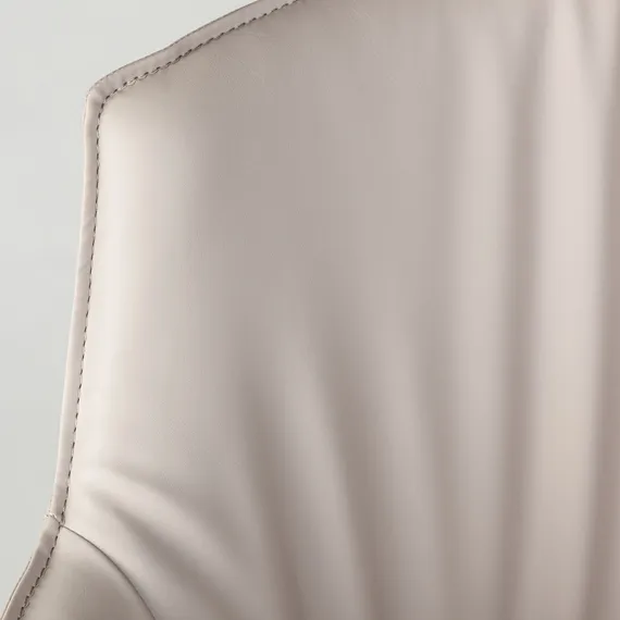 Полукресло Sofia, серая экокожа Soft-Touch