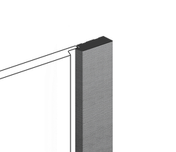 Финишный молдинг декорированный HiWood, 270x3,1 см