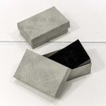 Коробка Ювелирная 8х5х2.5 см Набор 2 шт (Серый)