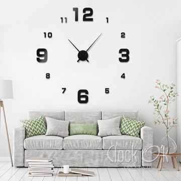 Настенные 3D часы Hi Tech