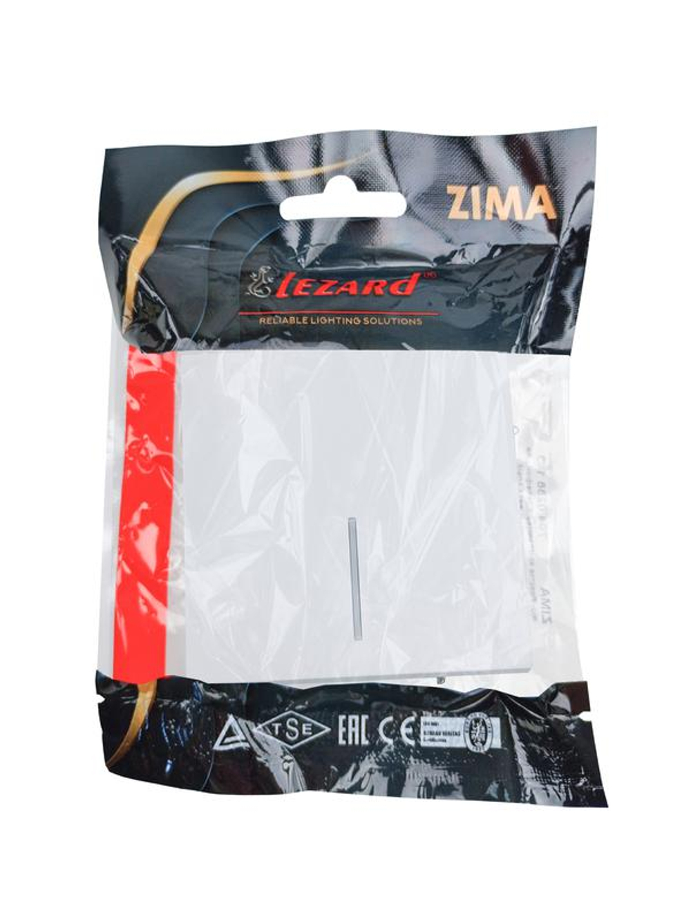 Выключатель 1-кл. с индик. СП ZIMA IP20 10А безвинт. зажим бел. LEZARD 704-0288-111QC