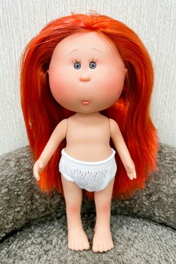 УЦЕНКА Кукла Nines виниловая 23см Little Mia без одежды (3199W24)