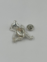 Брошь пин Медведь подвижный Napier