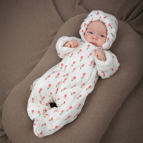 Утеплённый комбинезон из интерлока