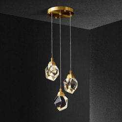 Подвесной светильник 9701P/3R brass