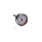Термоманометр МД04 осевой Дк80 0-1,6 МПа L=60мм G1/4" 120С с переходником на G1/2" ЭКОМЕРА МД04-80-G-1,6МПа-120-L-60-ОИ