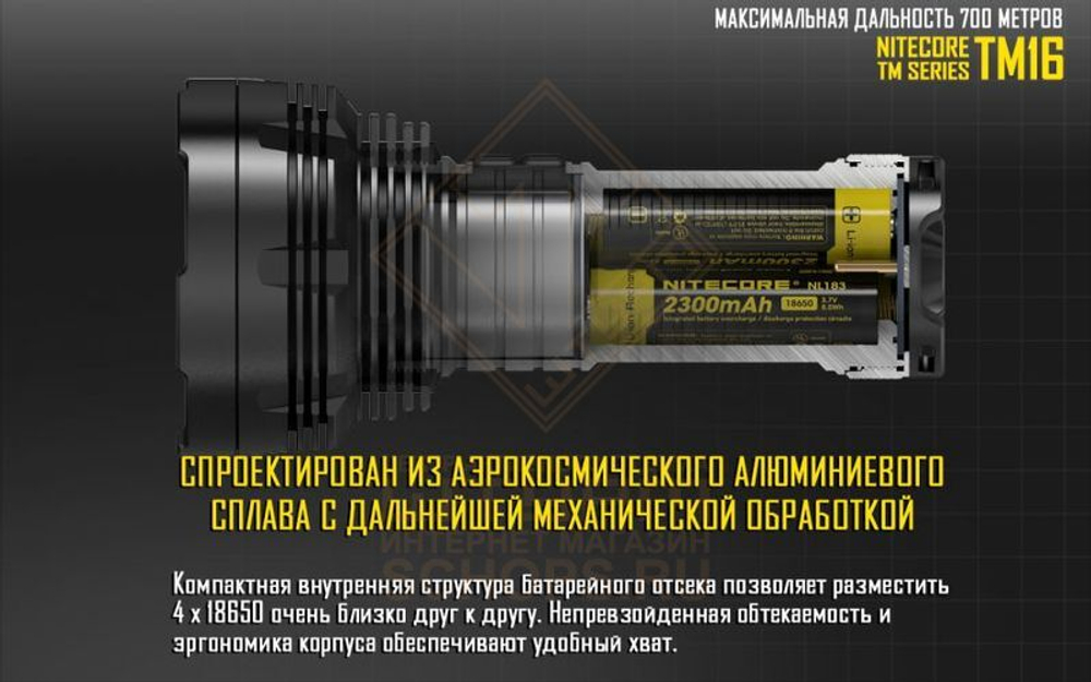 Фонарь Nitecore TM16