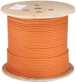 Кабель витая пара F/UTP 6 кат. 4 пары Cabeus FTP-4P-Cat.6-SOLID-LSZH