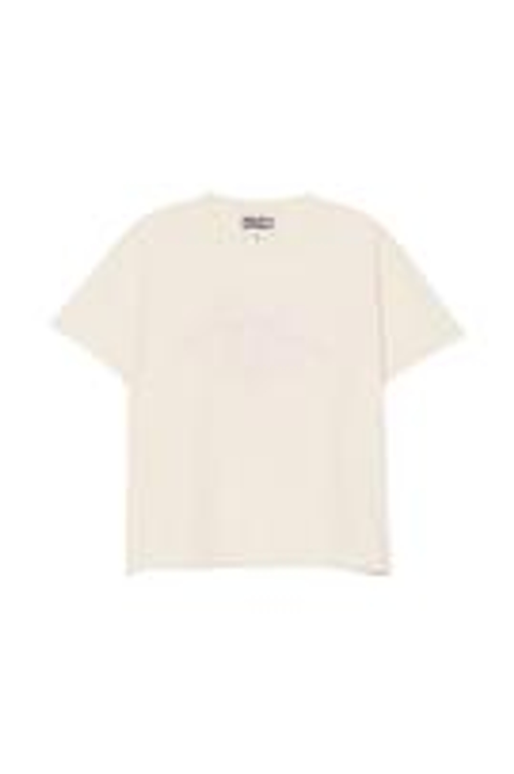ZARA X BENITO ANTONIO ФУТБОЛКА С ЭФФЕКТОМ ПОТЕРТОСТЕЙ, КРЕМОВЫЙ