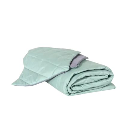 Покрывало + наволочка BuyColor Лаванда/Мята