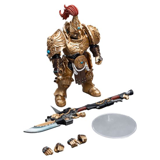 Фигурка Warhammer 40K Adeptus Custodes Custodian Guard with Guardian Spear 1:18 (10131010/040324/3054225/2, Китай)