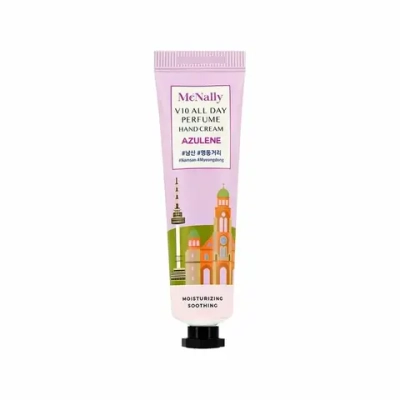 PrettySkin(McNally) Mcnally Hand Cream V10 All Day Perfume Azulene Крем для рук парфюмированный с азуленом, 30 мл