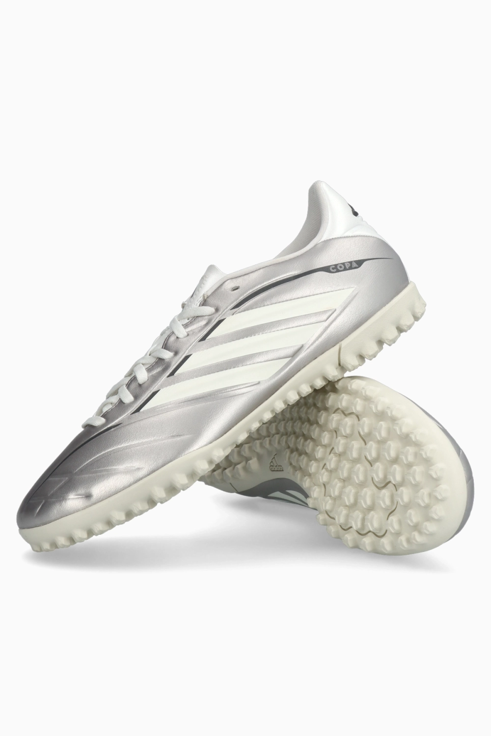 Сороконожки adidas Copa Pure 4 Club TF - серебряный