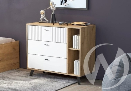 Комод 3 ящика МС Милан