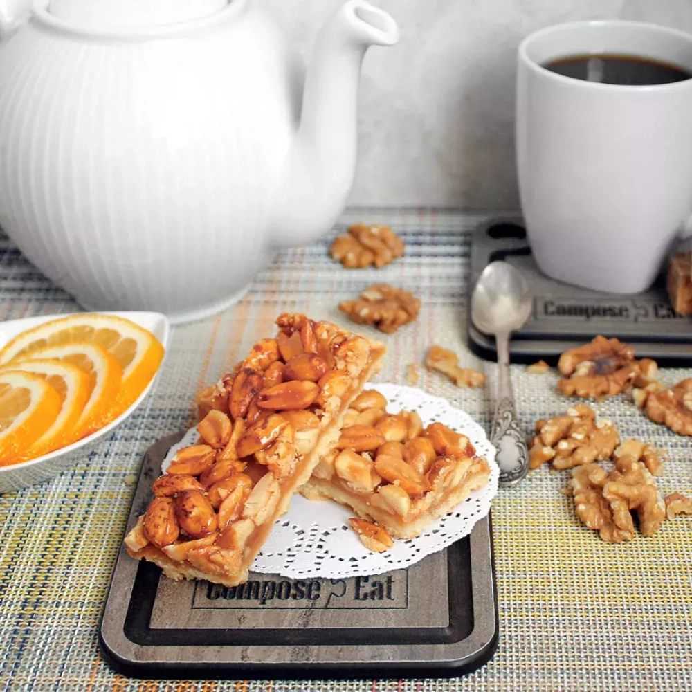 Подставка для кухонных аксессуаров 10х10см ComposeEat ProFashion травертин капучино