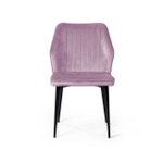 Стул Berg, бархат сиреневый 17