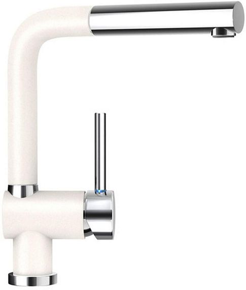 Смеситель Schock Piega-D , Cristadur, выдвижной излив хром/поларис