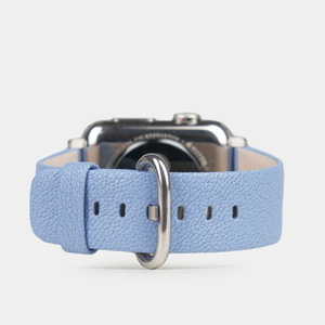 Ремешок для Apple Watch 40/41/42 mm из кожи козы, василькового цвета