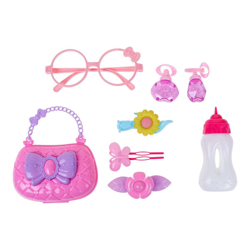 Пупс функциональный с аксесс., коробка L-8061C