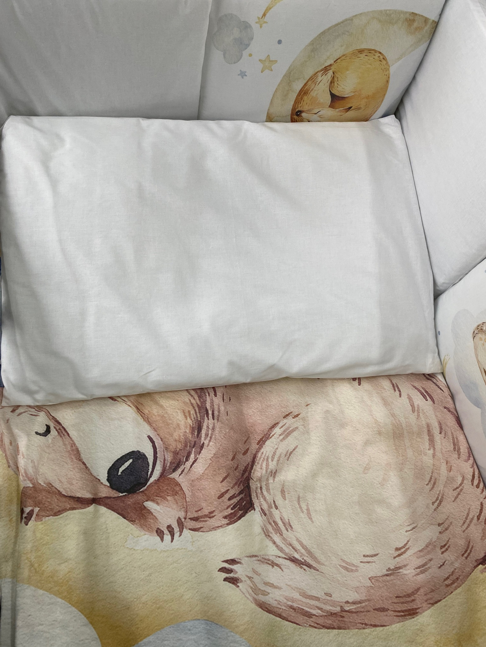 Комплект постельного белья 17-ти предметный "Мир игрушек" (подушечки), НОЧНЫЕ СНЫ, поплин