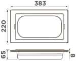 Коландер Omoikiri DC-05-1-LG