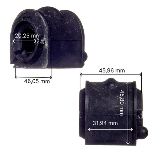 Втулка стабилизатора переднего Avantech ABH0403