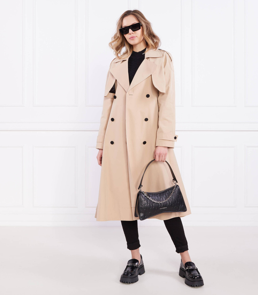 Тренч Karl Lagerfeld - бежевый(231W1500)