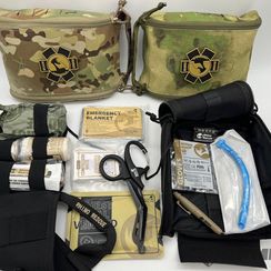 Тактическая аптечка “RHINO RESCUE” 12 в 1, мультикам