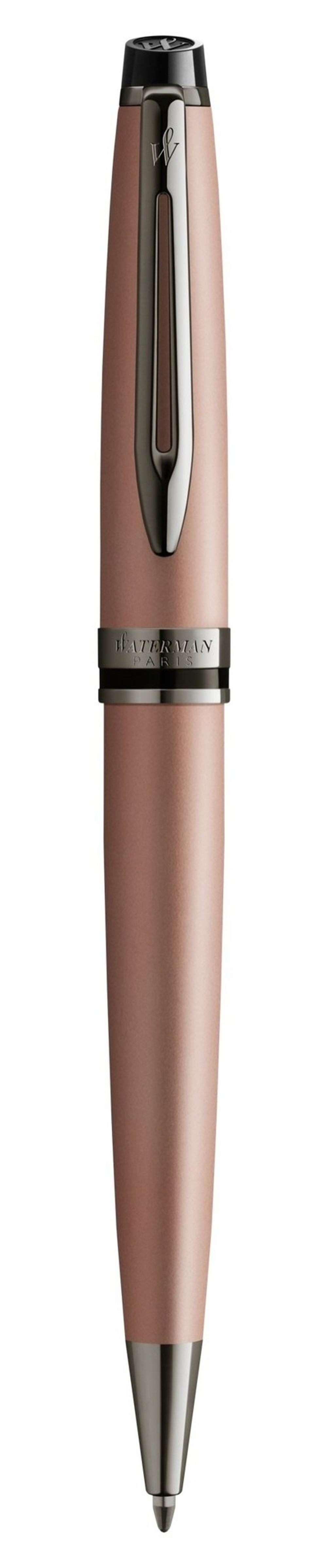 Ручка шариковая Waterman Expert Rose Gold, цвет чернил Mblue