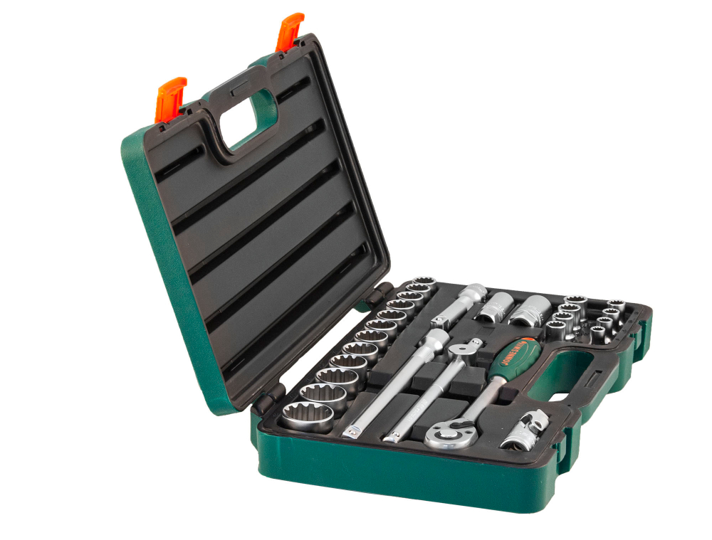 S68H4127S Набор головок торцевых 1/2"DR Super Tech, 27 предметов