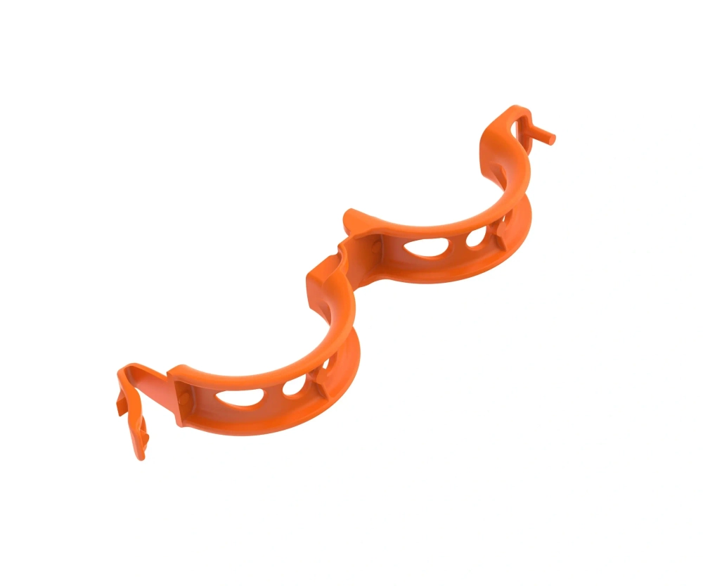 Набор клипс для подвязки садовых растений №1 D-3,5см 50 шт оранжевый АП 1269