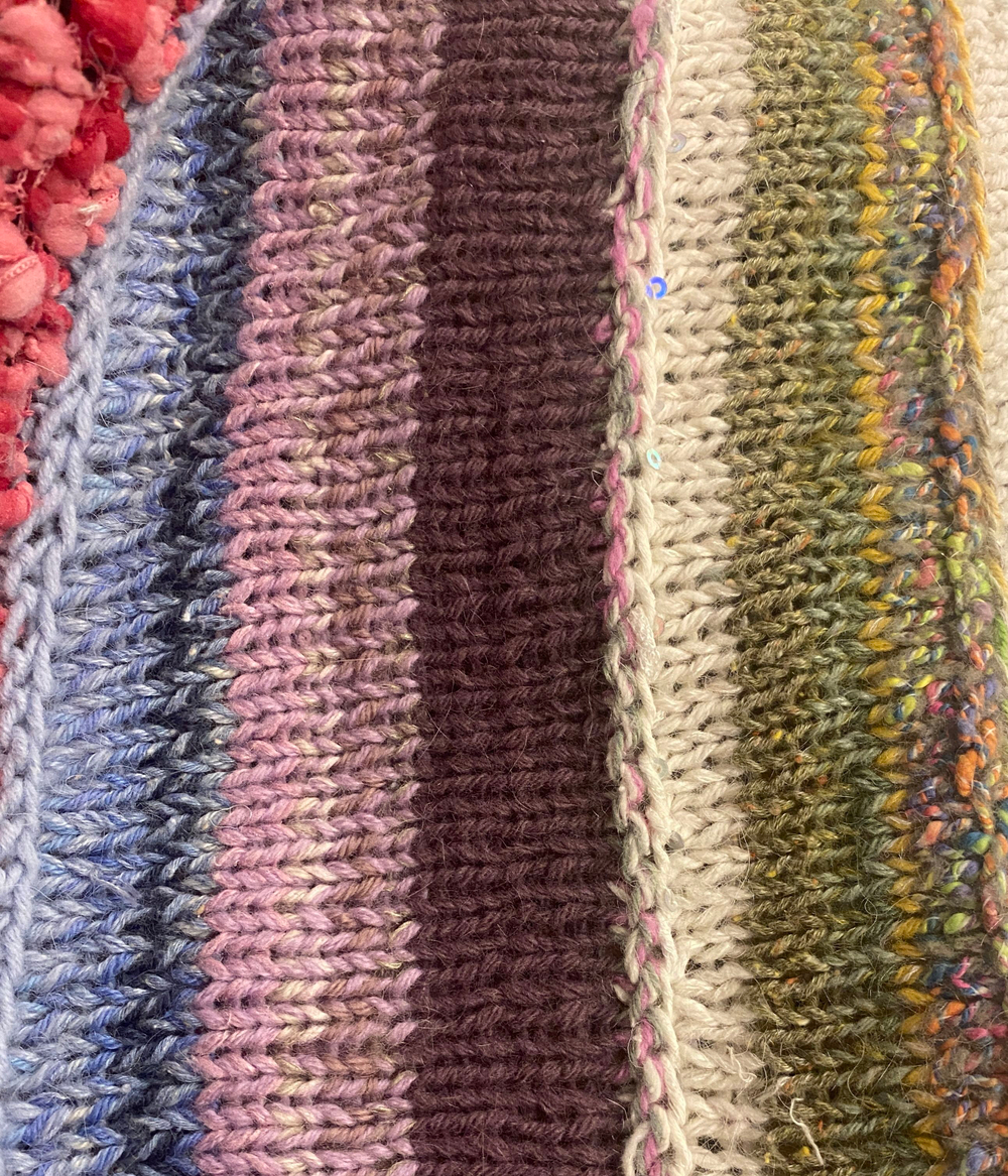 Плед ручной работы (пряжа Италия /кашемир,меринос, ангора, шелк, альпака, мохер. верблюд) р-р 120х170 см вес 900г