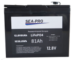 АКБ Sea-Pro 81А/Ч 12,8В LiFePo4