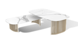 "Мальдивы" трансформирующаяся лаунж-зона из искусственного ротанга, цвет соломенный