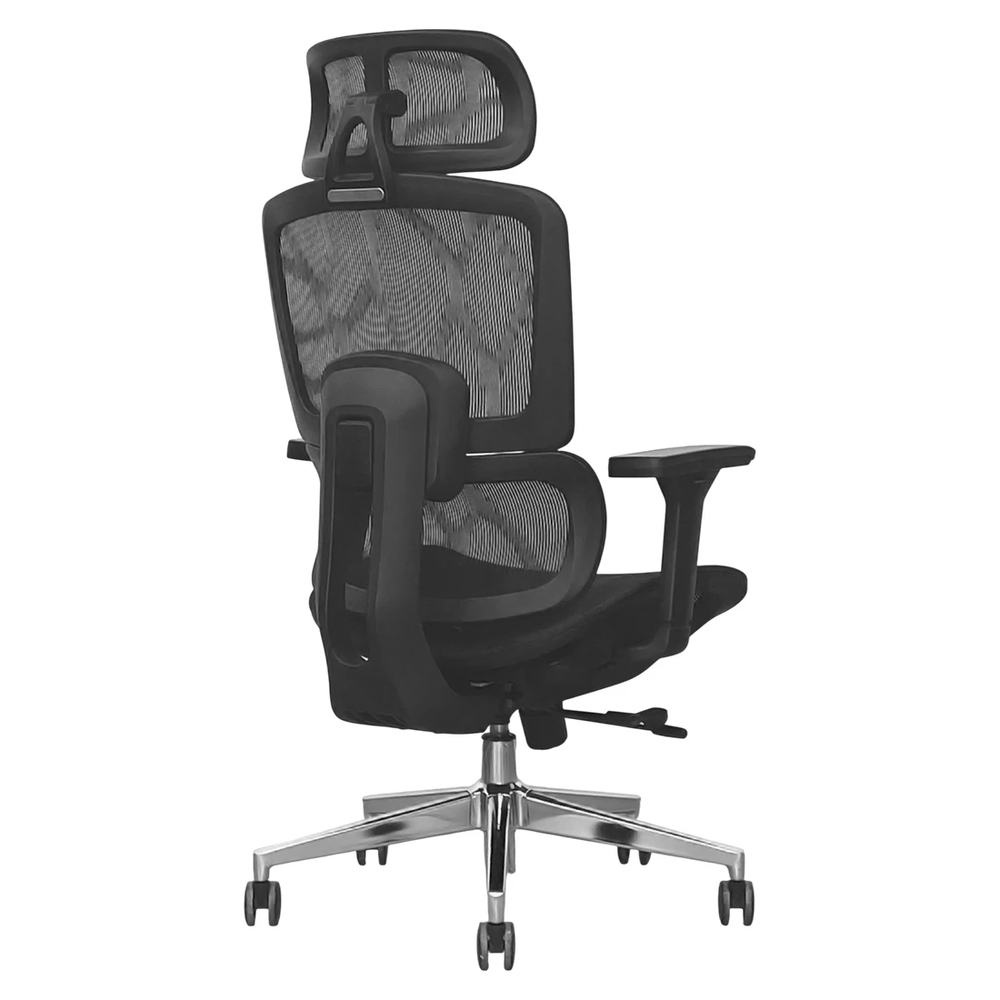 Кресло SitUp GARFILD LUX Chrome (сетка Black/сетка Black)