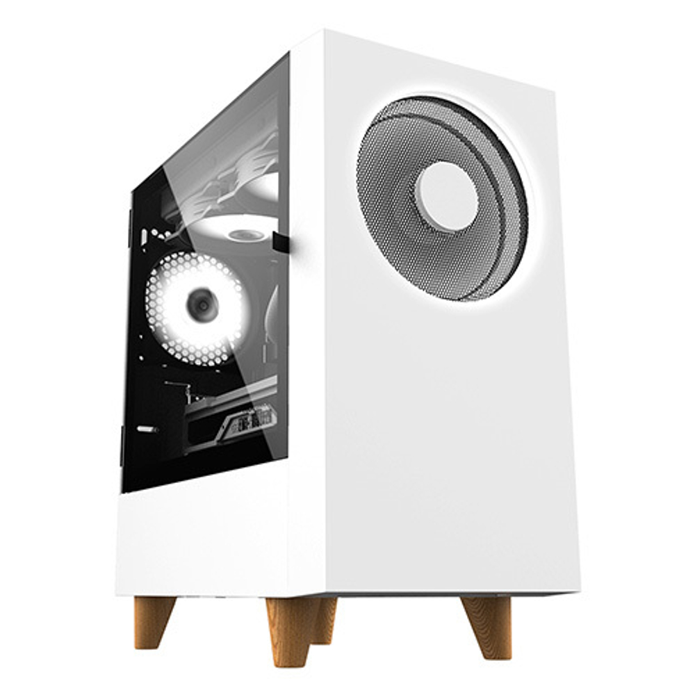 Корпус WIZMAX EM1 Woofer White, без БП