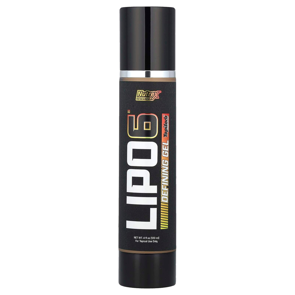 Nutrex Research, LIPO-6®, определяющий гель, 120 мл (4 жидк. Унции)